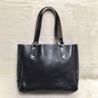 CLEDRAN - 美品 CLEDRAN クレドラン ロゴ オールレザー トートバッグ
