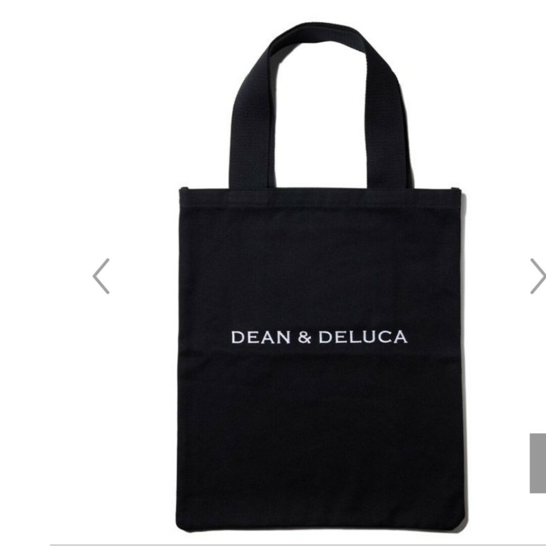 黒　２０周年限定　DEAN & DELUCA　コットンツイルトートバッグ