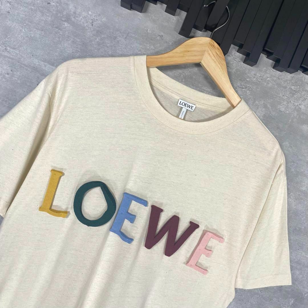 『LOEWE』ロエベ (XL) クルーネックシャツ / アップリケ