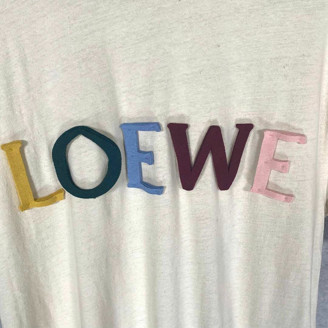 『LOEWE』ロエベ (XL) クルーネックシャツ / アップリケ