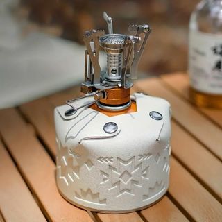 【キャンプ用品】OD缶230〜250用レザーカバー(ストーブ/コンロ)