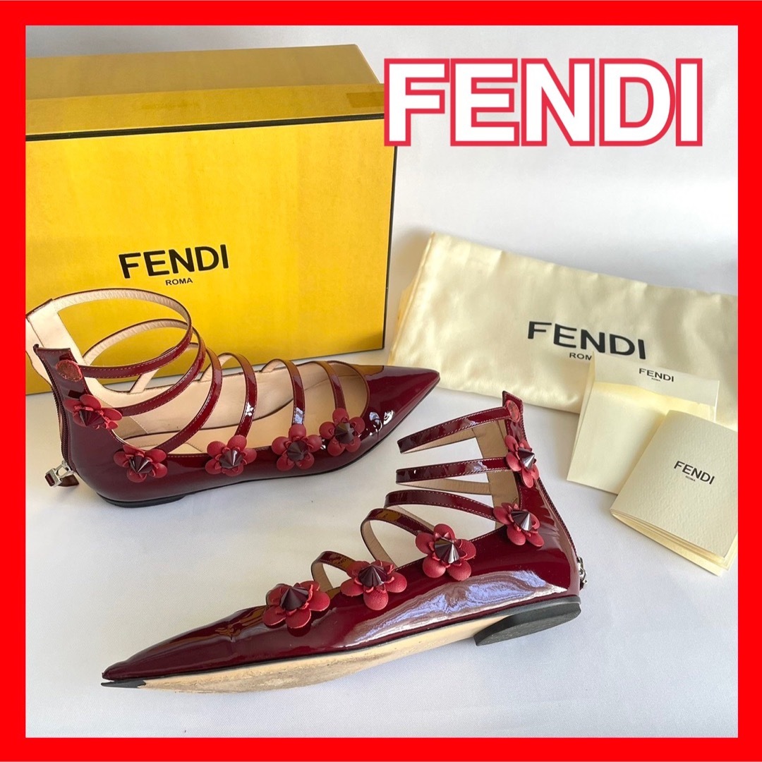 【FENDI】フラワーサンダル サイズ36 定価10万kanoaの全商品