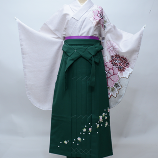 二尺袖 袴フルセット ジュニア用へ直し 135～150cm NO39280-JR(和服/着物)