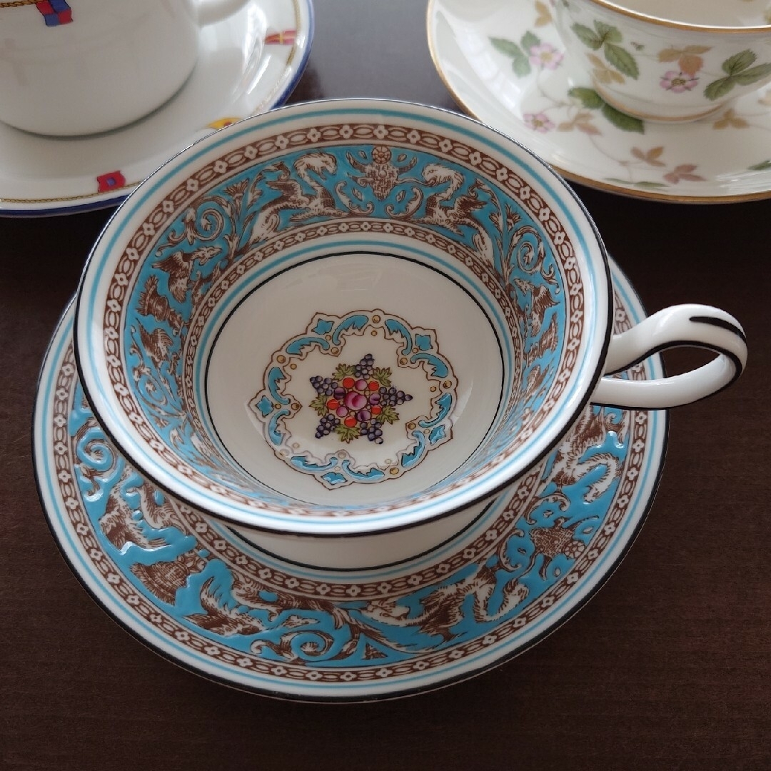 WEDGWOOD - アンディ様専用☆ウェッジウッド ターコイズ ティーカップの通販 by そらまめまめのすけ's shop｜ウェッジウッドならラクマ