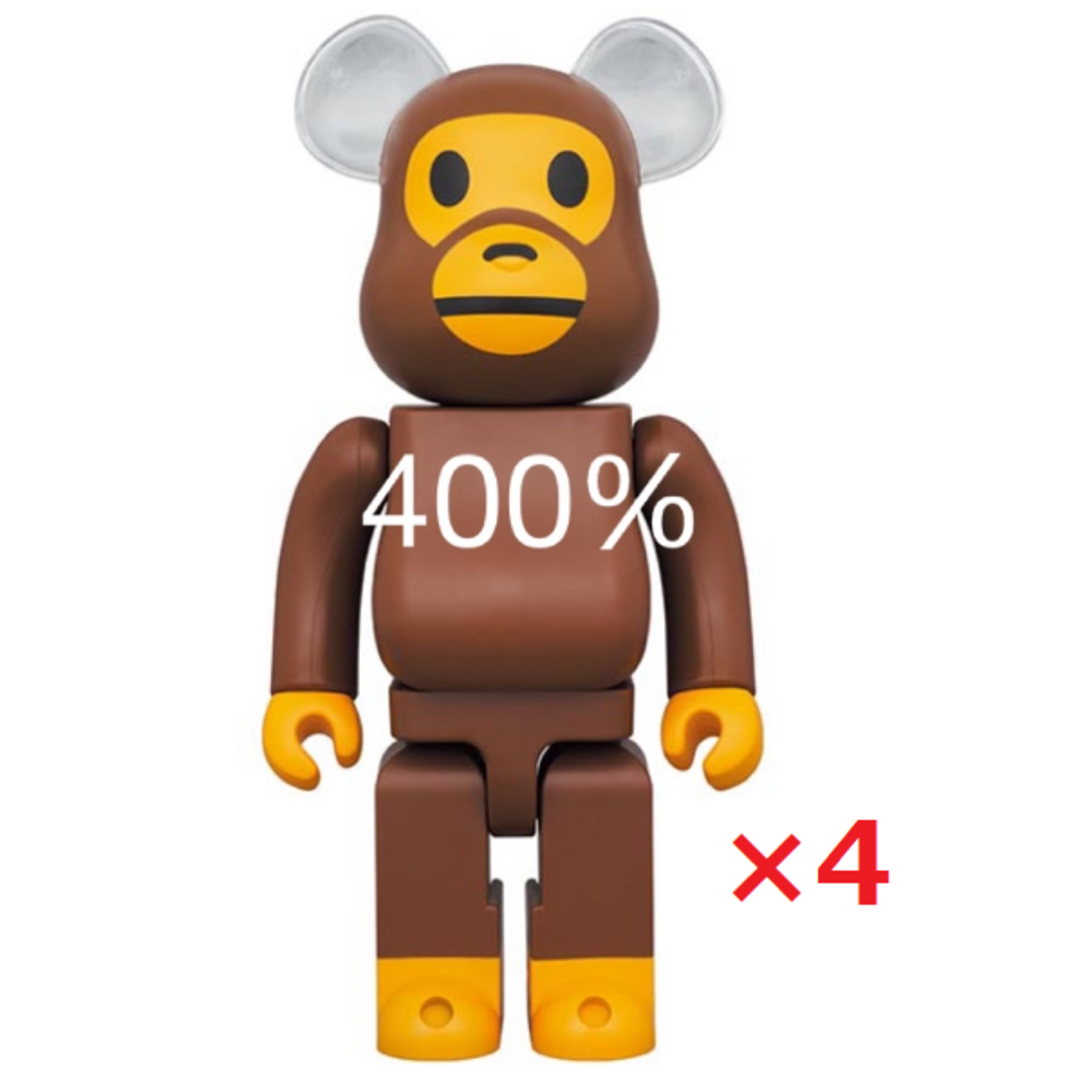 BE@RBRICK BABY MILO(R) EAR CLEAR Ver. ×4