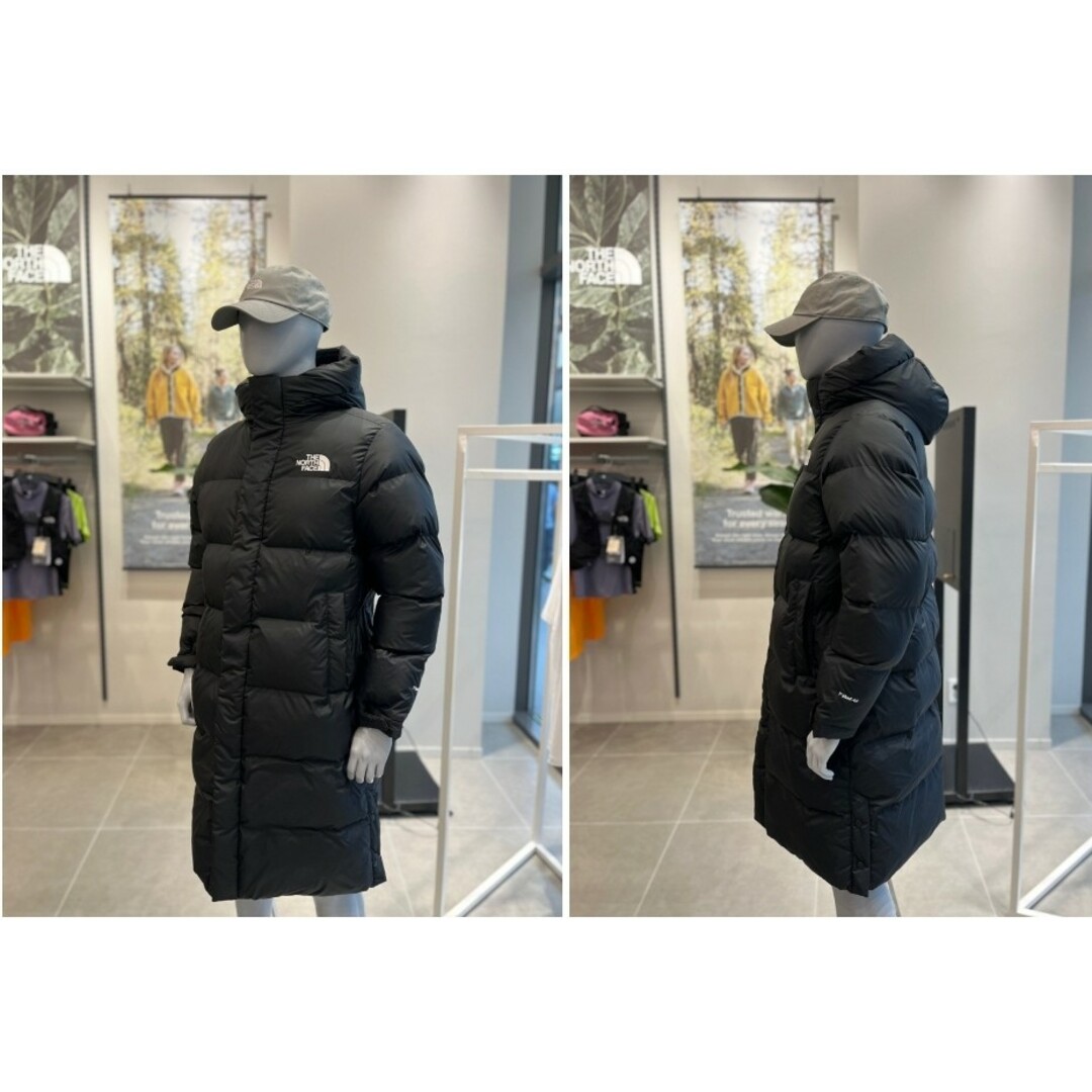 THE NORTH FACE(ザノースフェイス)のTHE NORTH FACE　ノースフェイス　ベンチコート　ロングコート　新品Ｍ メンズのジャケット/アウター(ダウンジャケット)の商品写真