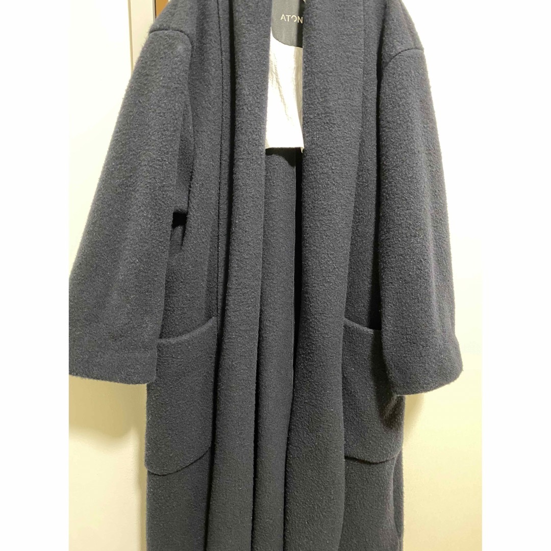 ATON WOOL FLEECE ローブコート ガウン ユニセックス