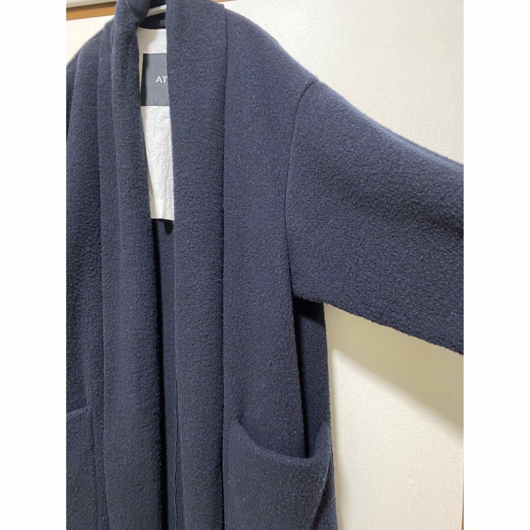 ATON WOOL FLEECE ローブコート ガウン ユニセックス