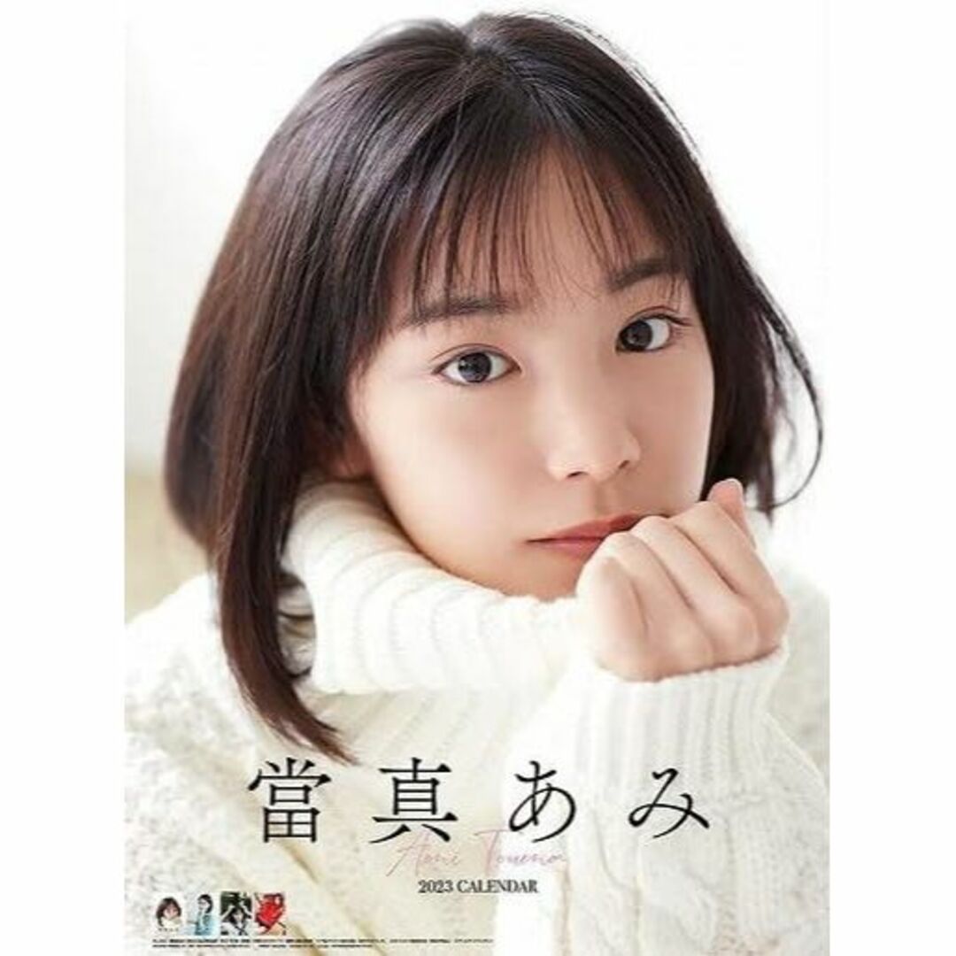 ★當真あみ２０２３年カレンダー★B２判８枚綴未開封品