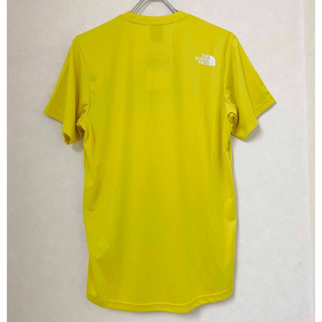 THE NORTH FACE(ザノースフェイス)の新品 M ★ ノースフェイス 半袖 ロゴ Tシャツ 速乾 イエロー US-S メンズのトップス(Tシャツ/カットソー(半袖/袖なし))の商品写真