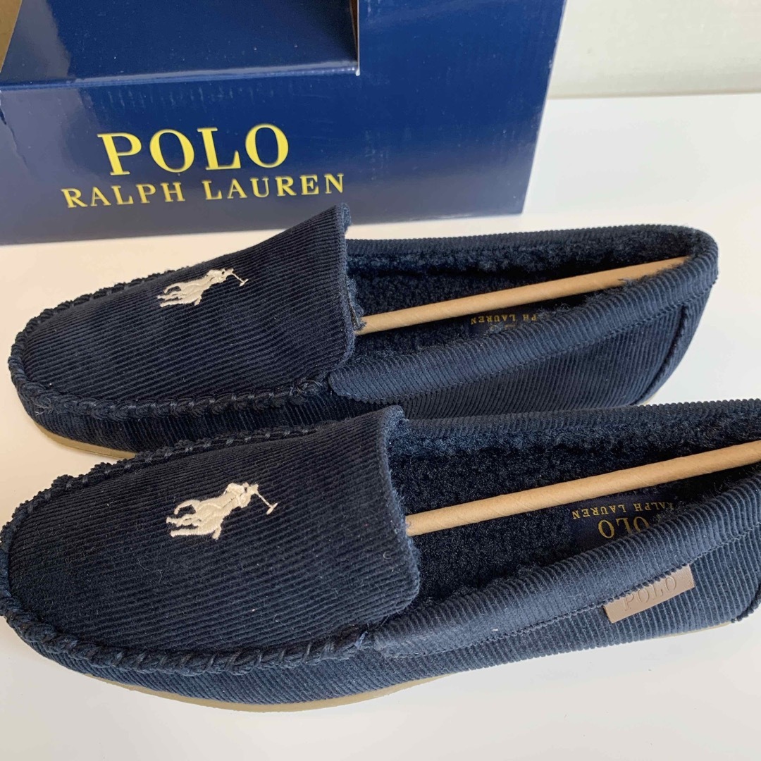 Ralph Lauren - 【新品】ラルフローレン ポニーロゴ モカシン ボア