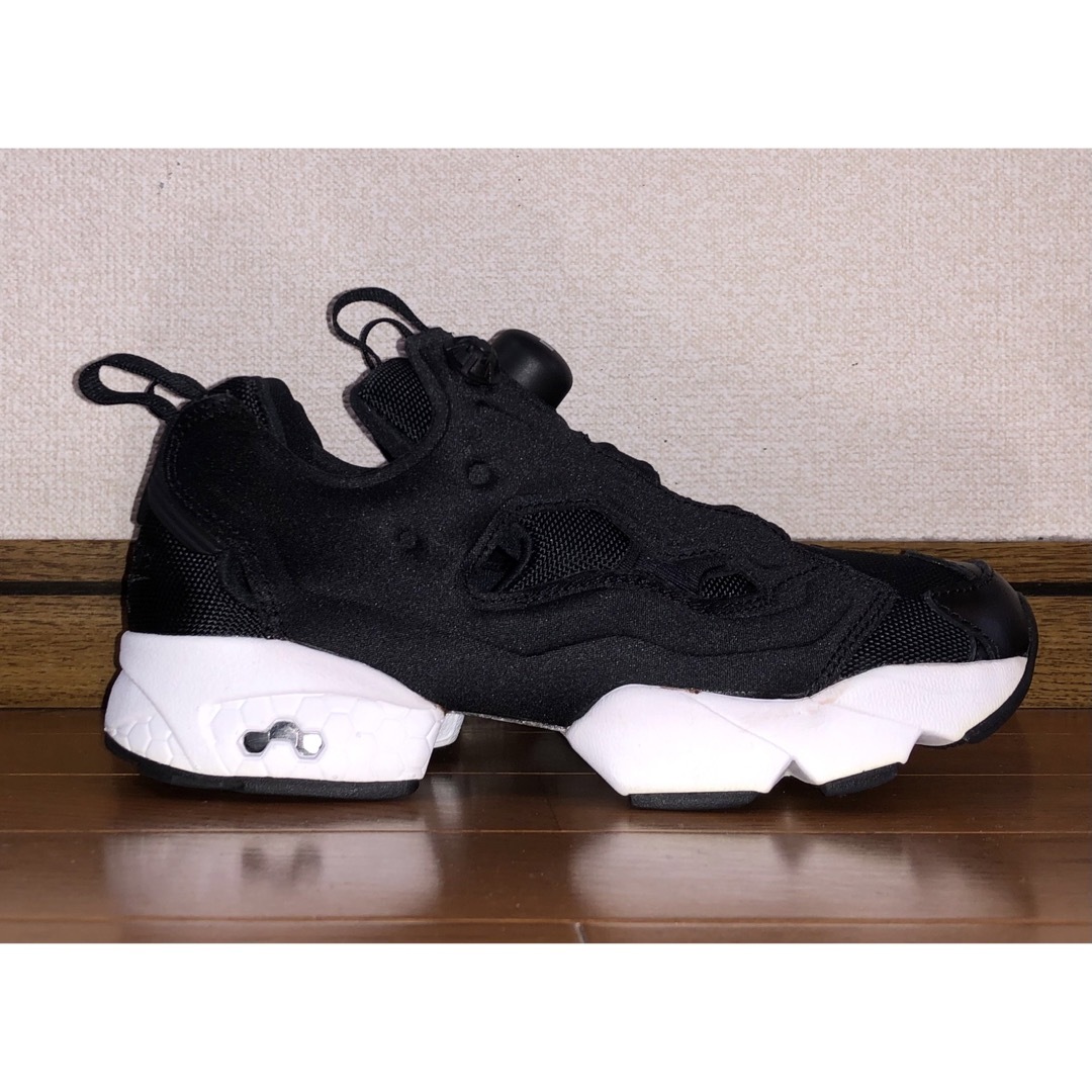 23cm 美品 REEBOK INSTA PUMP FURY OG 黒 ブラック