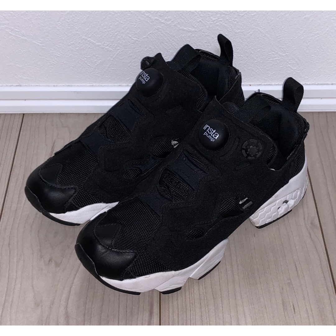 23cm 美品 REEBOK INSTA PUMP FURY OG 黒 ブラック | フリマアプリ ラクマ