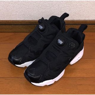 リーボック(Reebok)の23cm 美品 REEBOK INSTA PUMP FURY OG 黒 ブラック(スニーカー)