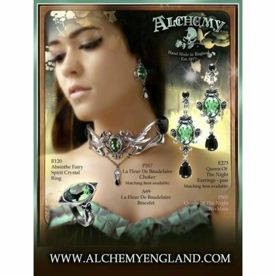 ALCHEMY GOTHIC: ラ・フルール・ド・ボードレール・チョーカー