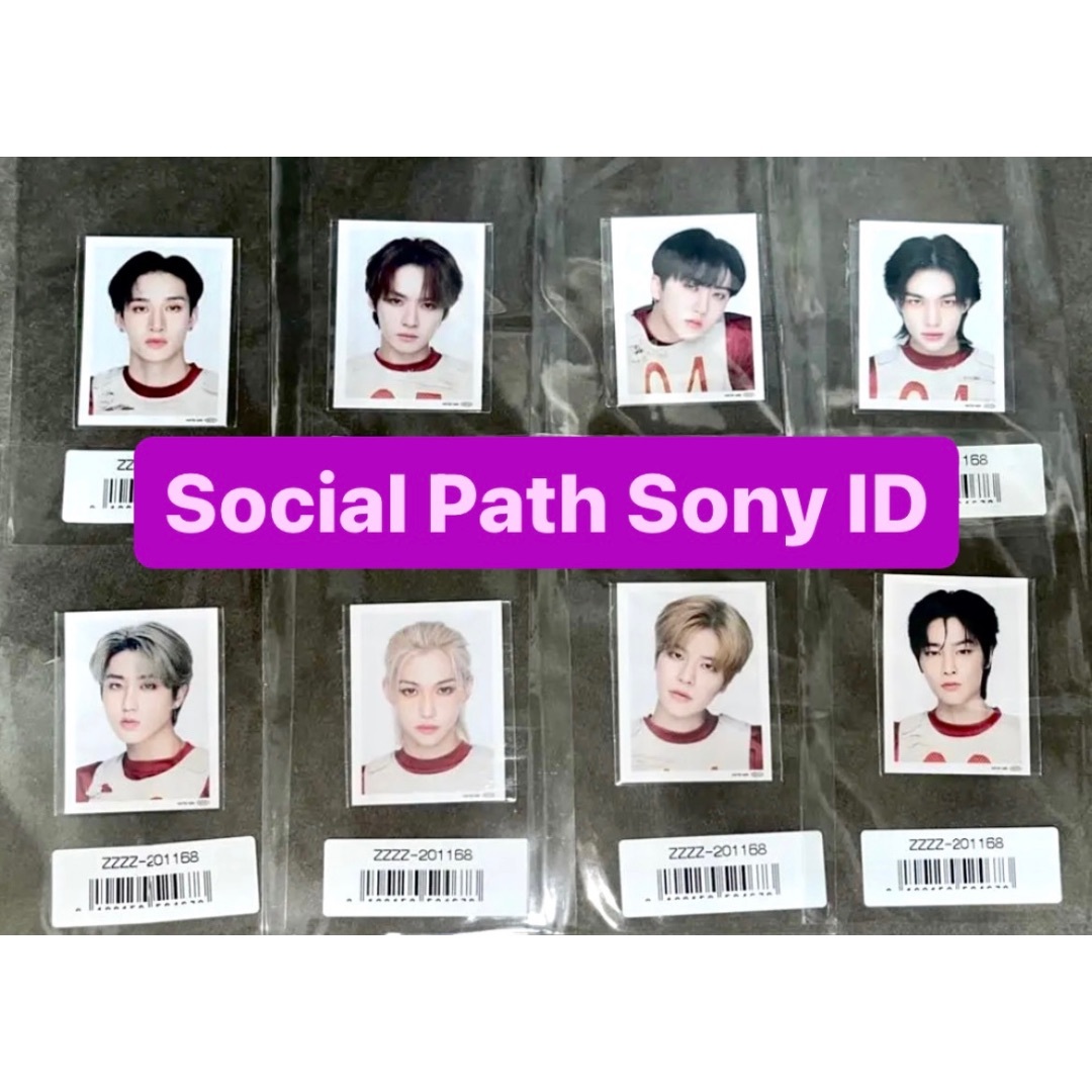 StrayKids SocialPath Sony ソニー ID トレカ コンプの通販 by hanni's