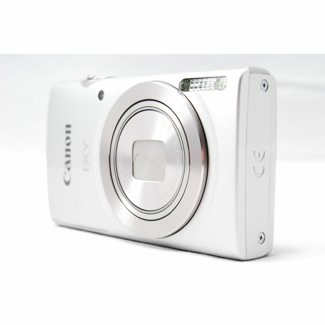 Canon(キヤノン)の■美品■Canon IXY 180 シルバー コンパクトデジタルカメラ スマホ/家電/カメラのカメラ(コンパクトデジタルカメラ)の商品写真
