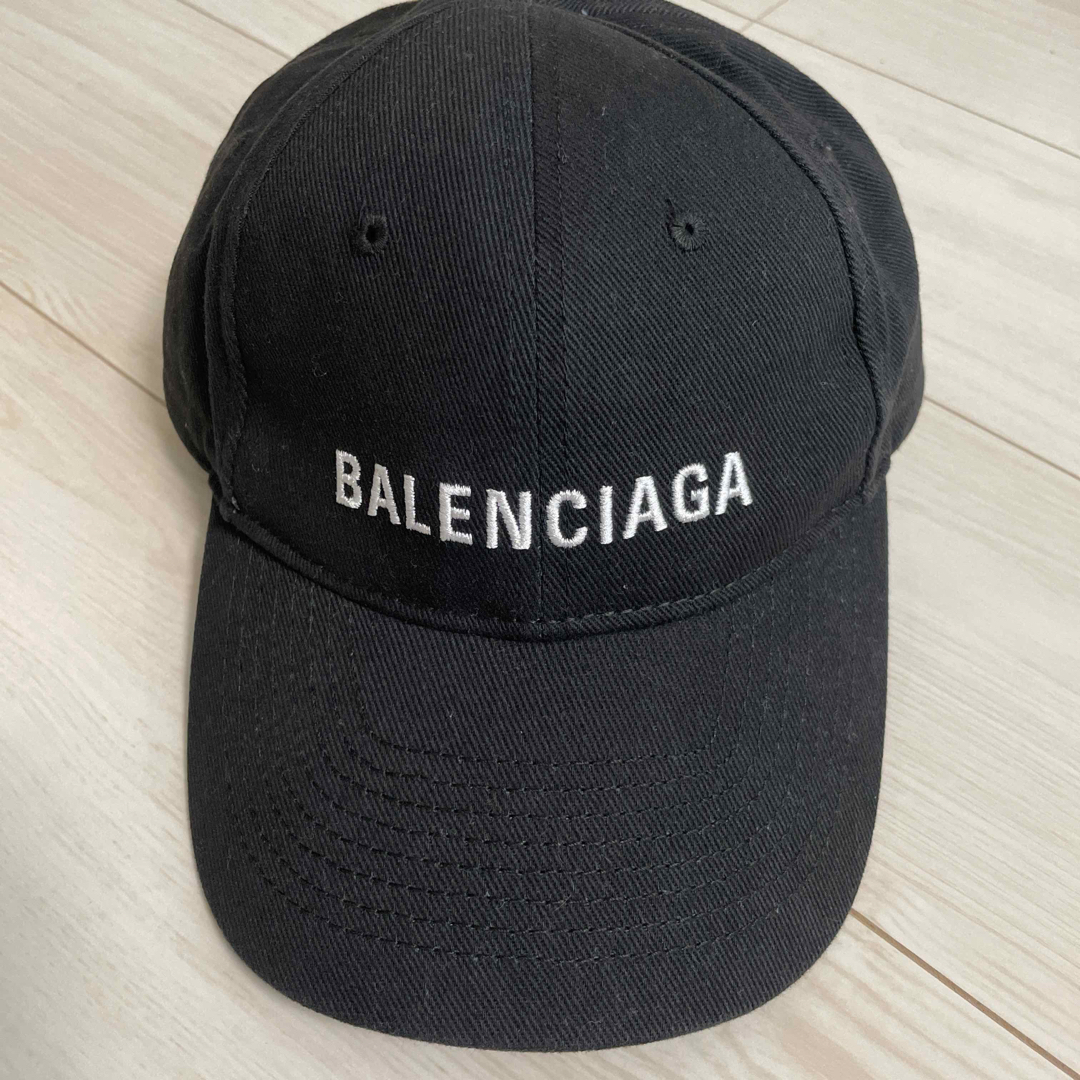 BALENCIAGA バレンシアガ 17ss キャップ 帽子 BLACK 黒