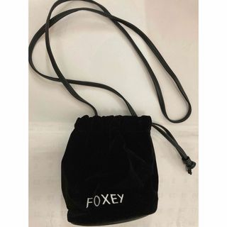 フォクシー(FOXEY)の【未使用品】フォクシー ノベルティ ベロアポシェット(ノベルティグッズ)