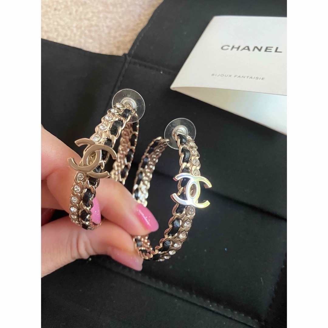 シャネル フープ ピアス シャネル フープ ピアス