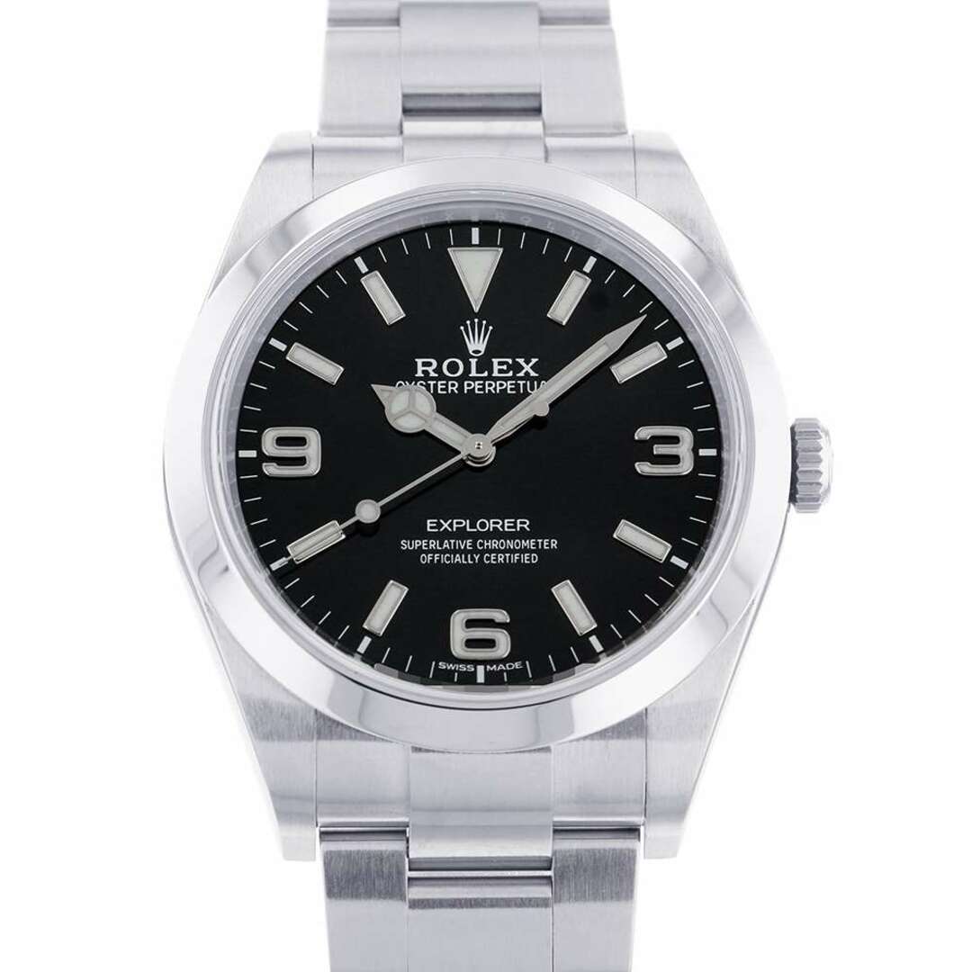 ロレックス エクスプローラー1 214270 ROLEX 腕時計 黒文字盤