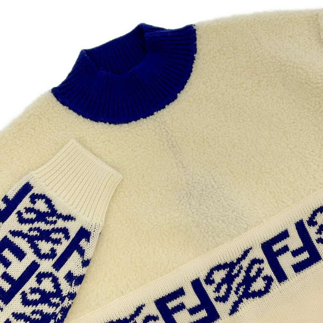 FENDI - フェンディ ニット FFロゴ セーター ウール メンズサイズ52