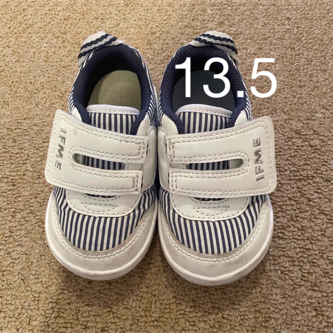 IFME(イフミー)のIFME 13.5 着用回数３回 キッズ/ベビー/マタニティのベビー靴/シューズ(~14cm)(スニーカー)の商品写真