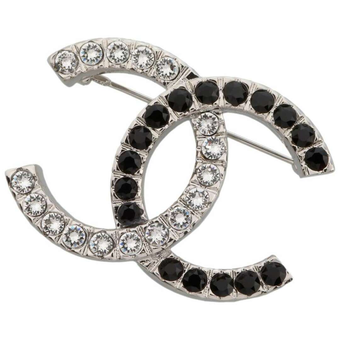 CHANEL - シャネル ブローチ ココマーク ラインストーン B23V AB8968