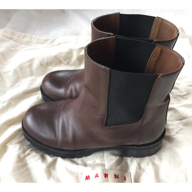 Marni(マルニ)の【MARNI】サイドゴアブーツ レディースの靴/シューズ(ブーツ)の商品写真