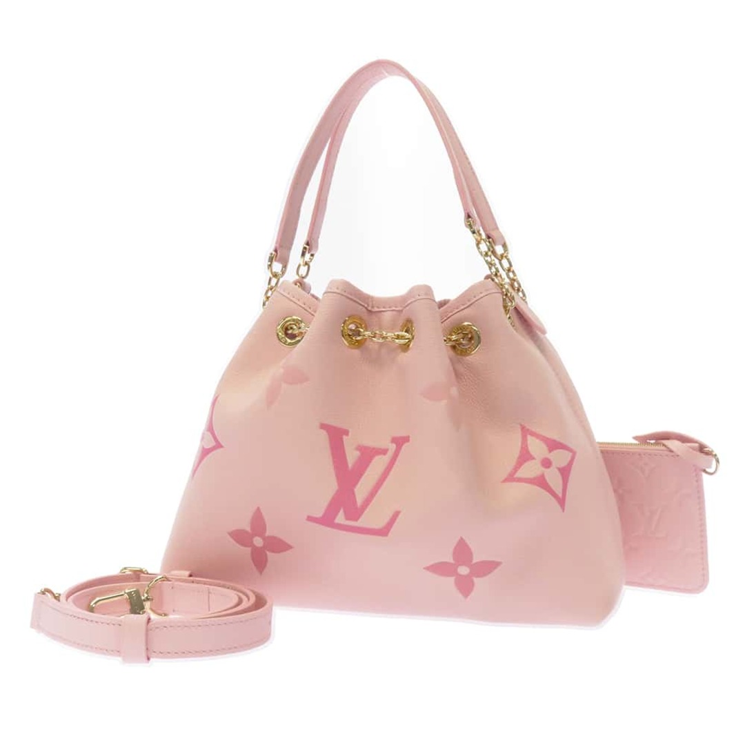 ルイヴィトン ショルダーバッグ モノグラム・アンプラント LVサマーバンドル M46492 LOUIS VUITTON ローズ