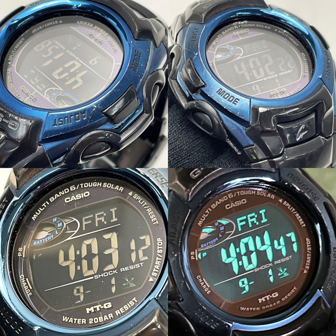 CASIO - CASIO カシオ G-SHOCK MTG-M900BD-2JF ブラック×ブルー 電波