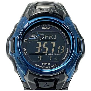 カシオ(CASIO)の☆☆CASIO カシオ G-SHOCK MTG-M900BD-2JF ブラック×ブルー 電波ソーラー デジタル メンズ 腕時計(腕時計(デジタル))