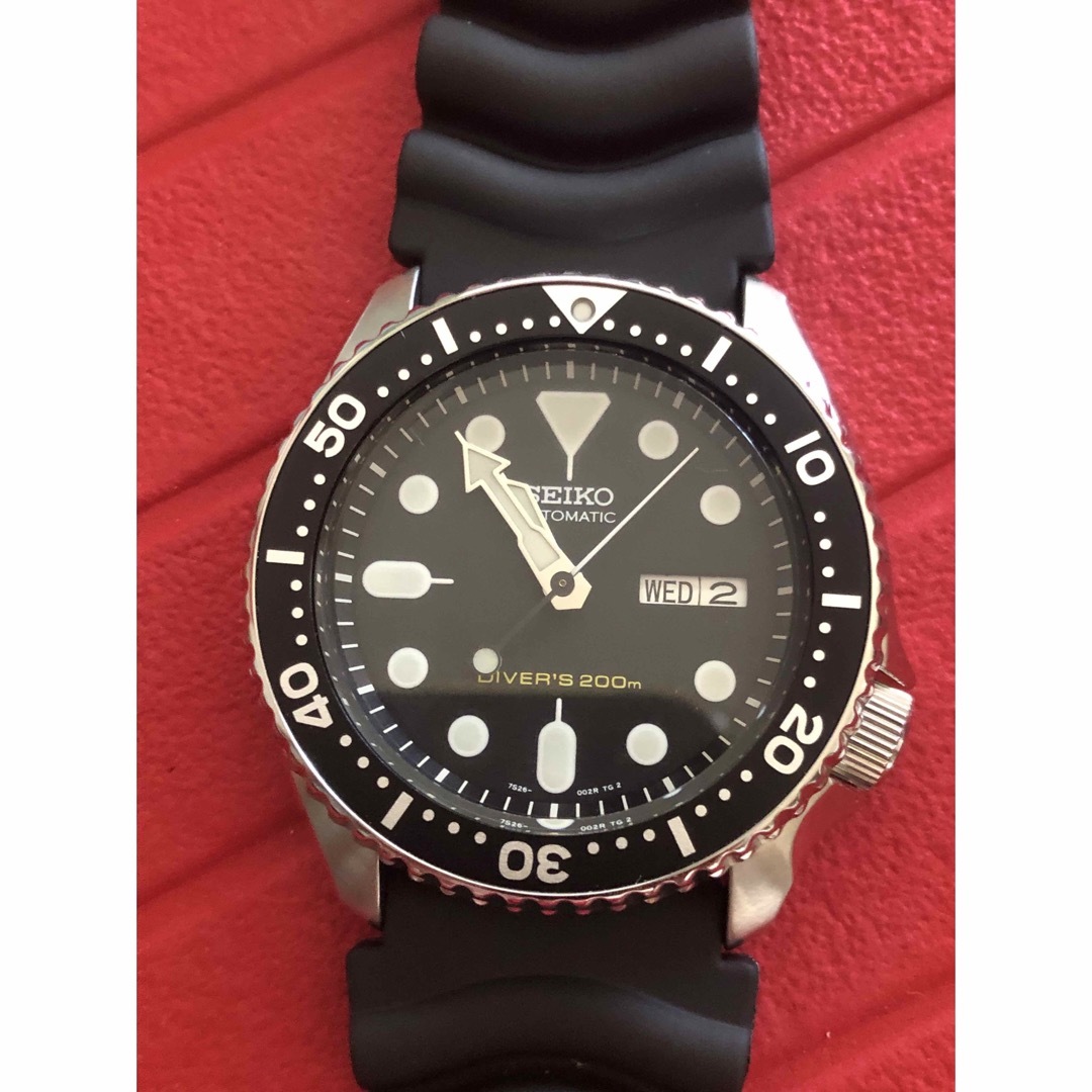 美品】セイコー ブラックボーイ SEIKO SKX007 7S26-0020-