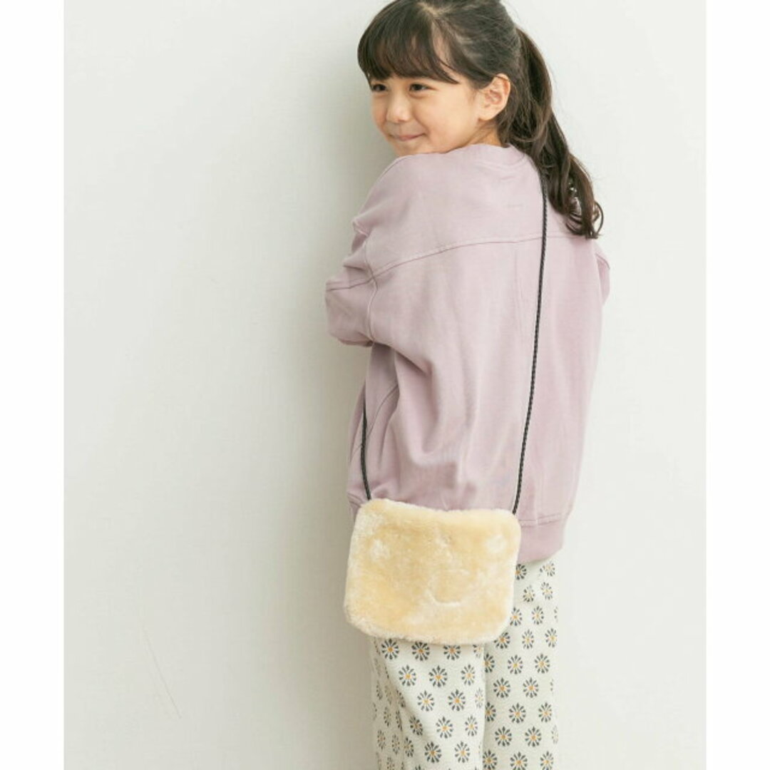 URBAN RESEARCH DOORS(アーバンリサーチドアーズ)の【PINKGRAY】エコファーポーチ(KIDS) キッズ/ベビー/マタニティのこども用ファッション小物(その他)の商品写真