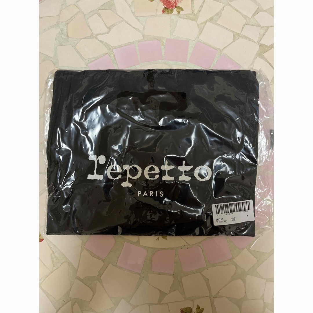 新品！レペット【repetto】Logo T-shirt 半袖 Tシャツ 黒