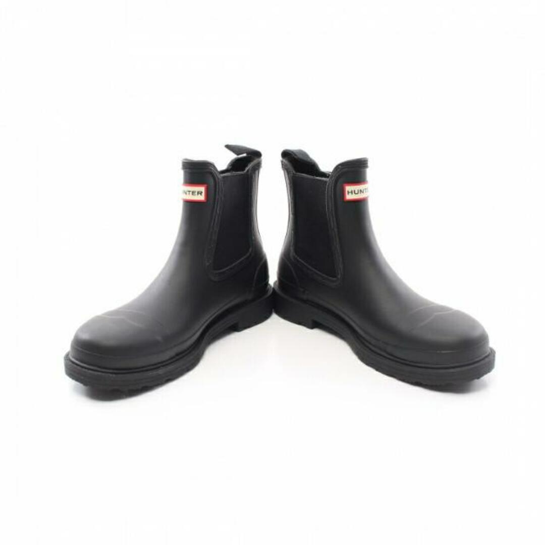 HUNTER(ハンター)のCHELSEA BOOTS チェルシー レイン ブーツ ラバー ブラック レディースの靴/シューズ(レインブーツ/長靴)の商品写真