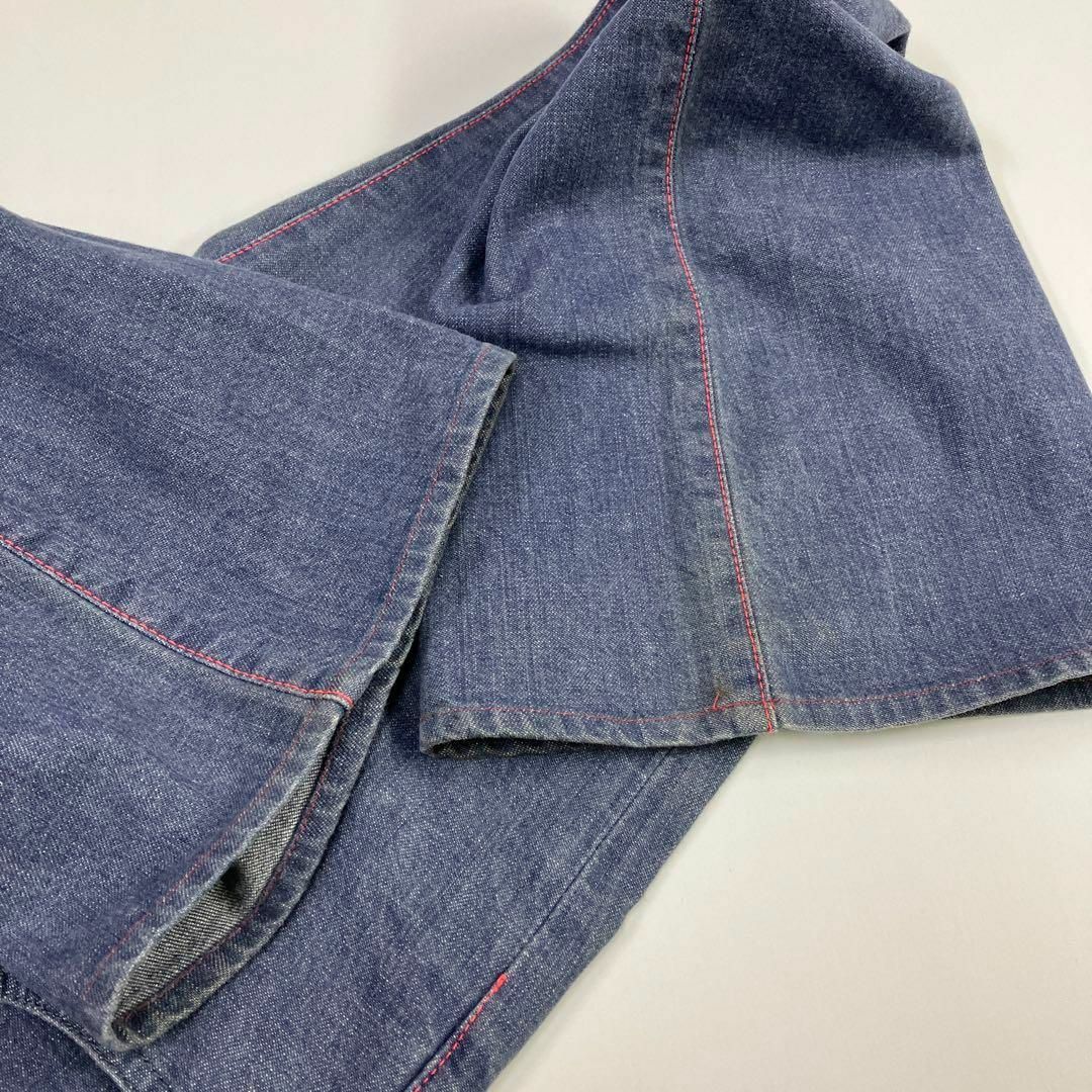 DIESEL - diesel ディーゼル フレアパンツ ピンクライン フェード 古着