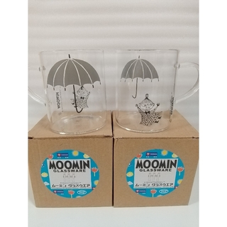MOOMIN - ムーミン 耐熱ストレートマグ 耐熱カップ 耐熱ガラス マグカップ 透明