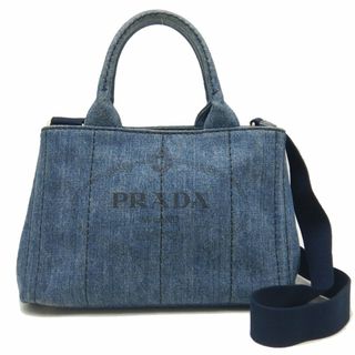 PRADA プラダ カナパ 1BG439 トートバッグ デニム ブルー/250924