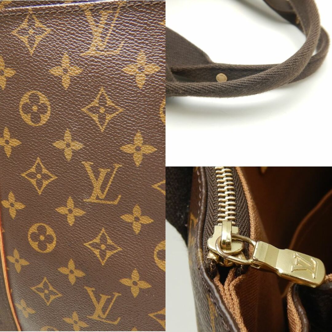 LOUIS VUITTON ルイヴィトン モノグラム カバボブール M53013 トートバッグ ブラウン/250931【中古】