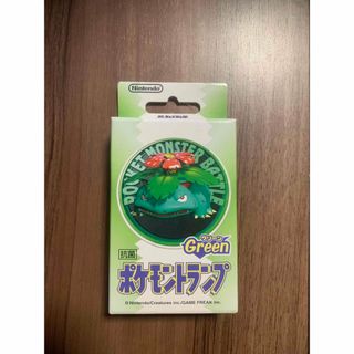 ニンテンドウ(任天堂)の激レア・任天堂　ポケモントランプ　1998年製　グリーン(その他)