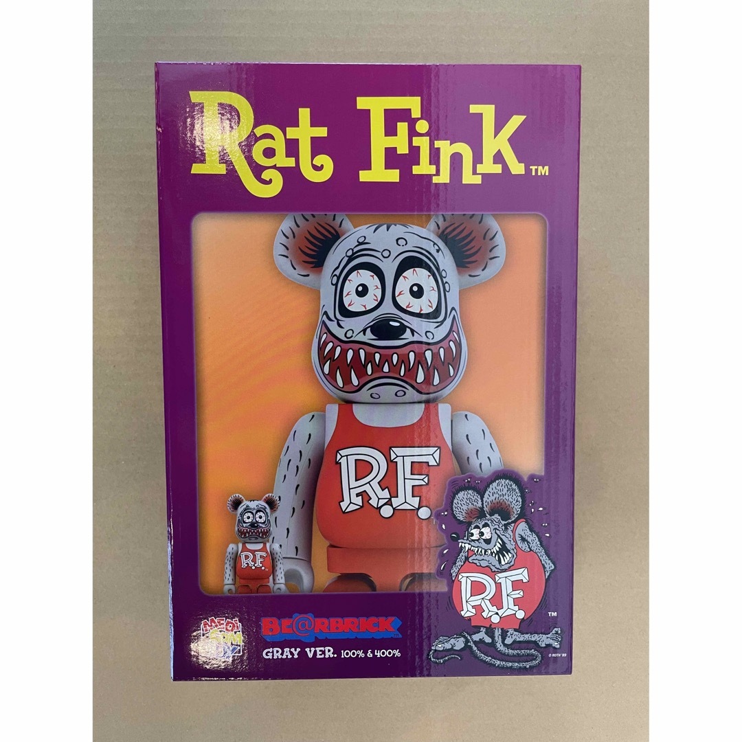 RAT FINK GRAY Ver. 100％ & 400％