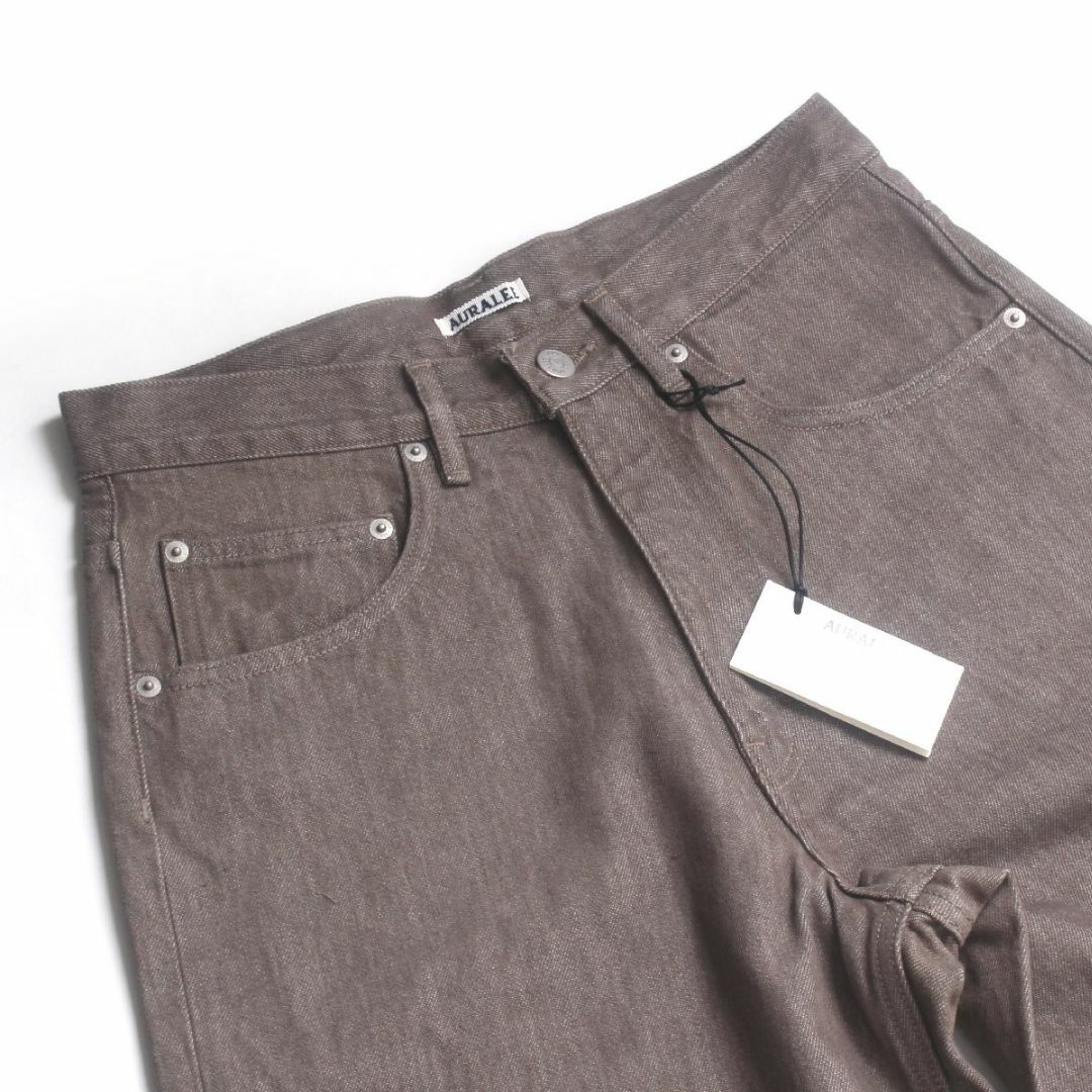 controlpunch.com - 23AW AURALEE HARD TWIST BROWN DENIM 5P 価格比較