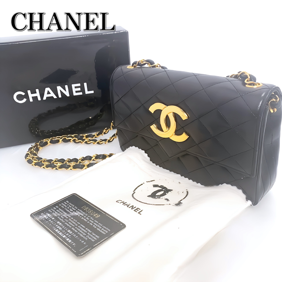 CHANEL シャネル マトラッセ プッシュロック デカココ チェーンショルダー