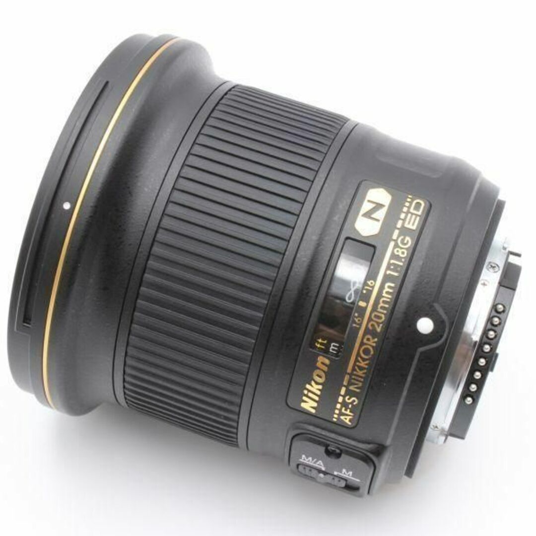 極美品 Nikon ニコン AF-S NIKKOR 20mm f1.8 G ED - レンズ(単焦点)