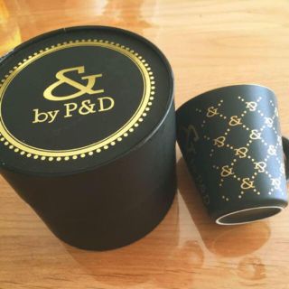 アンドバイピーアンドディー(&byP&D)のＰ＆Ｄ♡マグカップ♡新品箱あり(グラス/カップ)