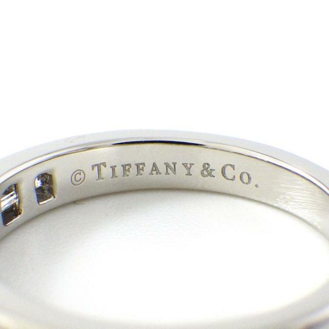 ティファニー Tiffany & Co. リング チャネル セッティング ハーフ サークル 6ポイント ルビー 5ポイント ダイヤモンド K18YG 10号