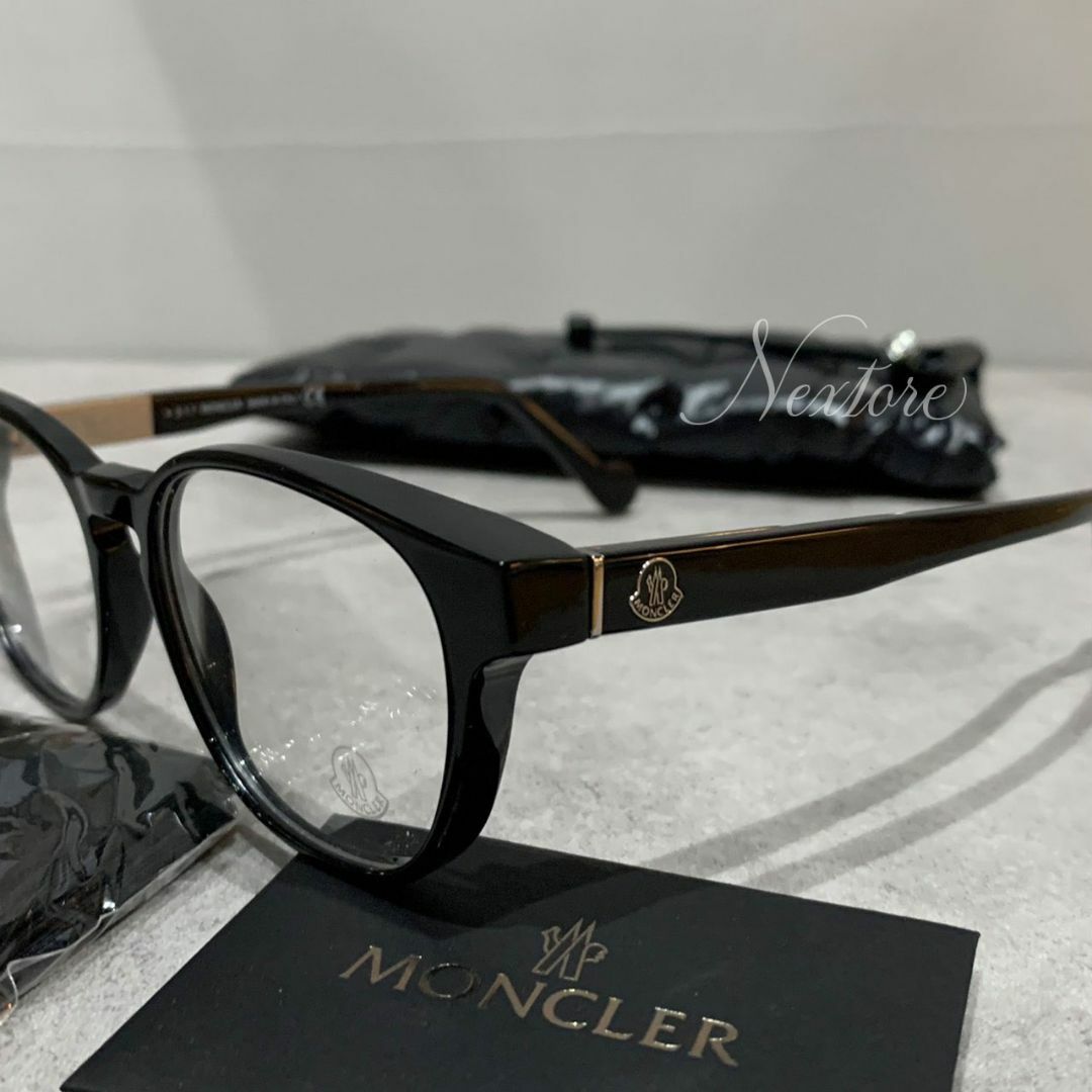 MONCLER - 新品 モンクレール ML5013 ML 5013 001 メガネ サングラスの