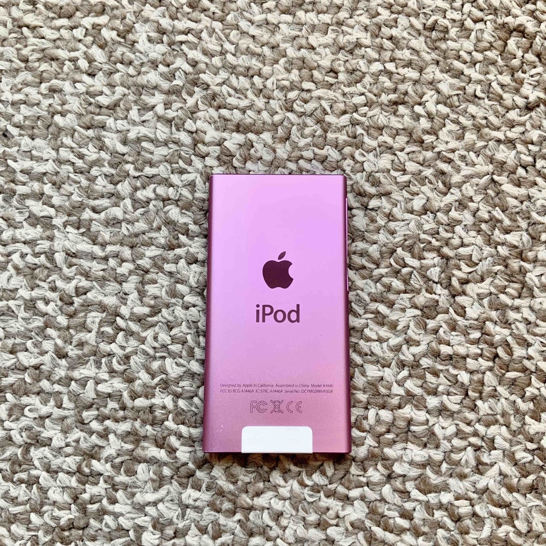iPod nano 第7世代 Apple アップル　アイポッド ピンク 本体
