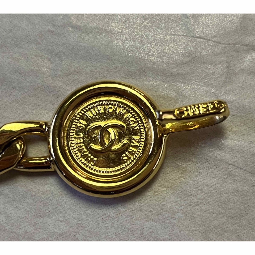 CHANEL シャネル コインモチーフ チェーンベルト ゴールド | www
